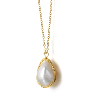 Brigitte Boho Teardrop Necklace