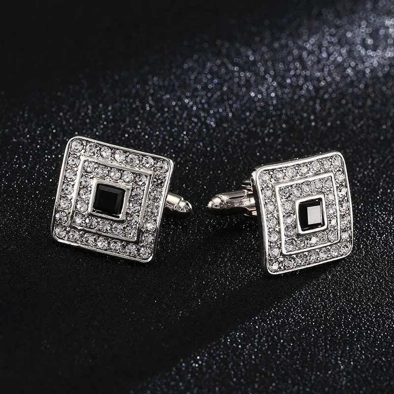 Classy Men Silver Luxury Cufflinks