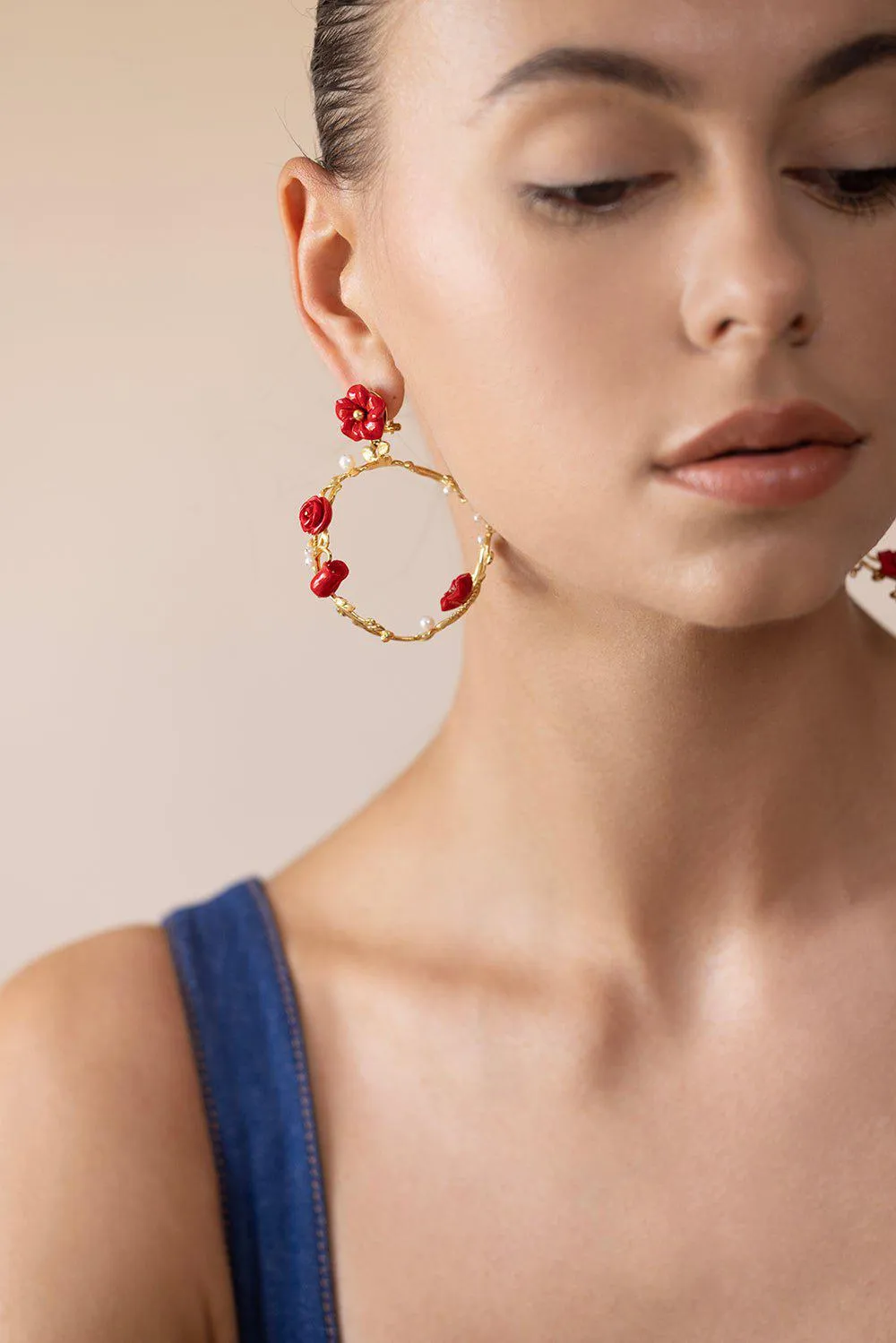 Flower Whirl Earrings