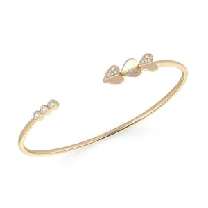 Glimmering Mirage Bangle Bracelet