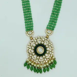 Heavy Kundan Pendant Set 5496-34