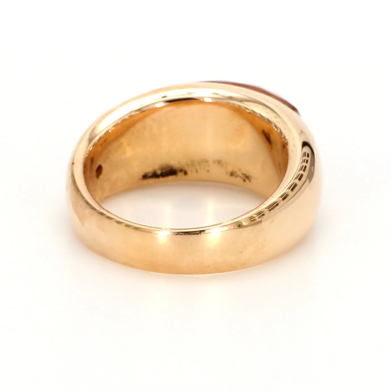 Honey Citrine & Rose Gold Ring