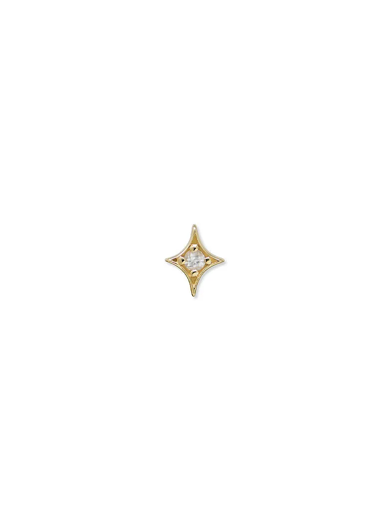 Jac Jo Mini Gothic Diamond Studs