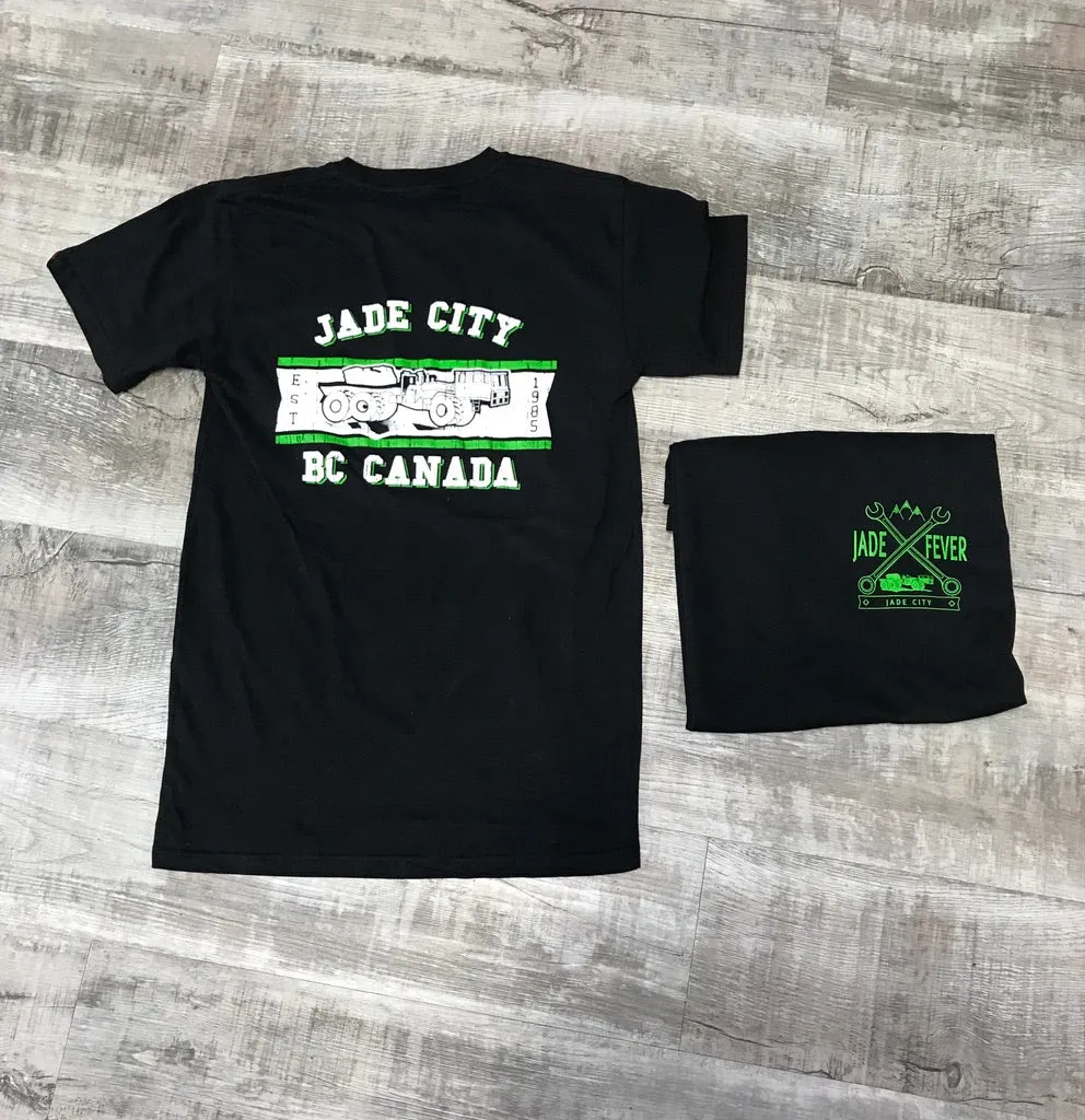 Jade Fever Wrench T-Shirt with Jade City Delta on back