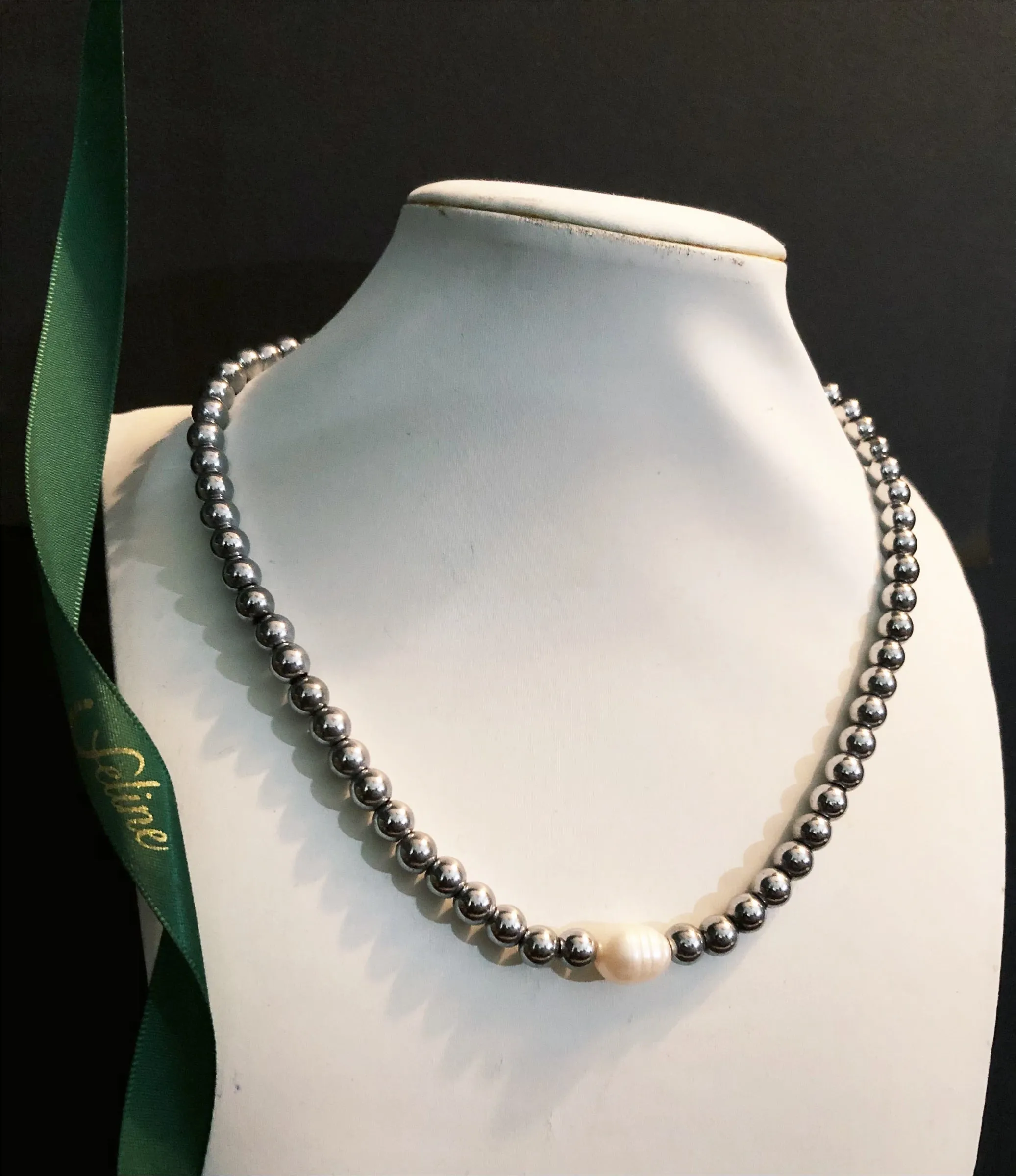Kelvin Hematite Necklace