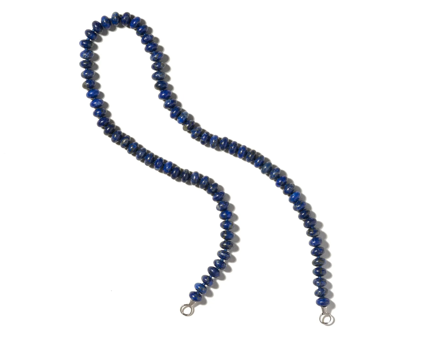 Lapis Rondelle Strand