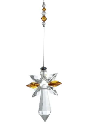 Large Crystal - Guardian Angel - Topaz