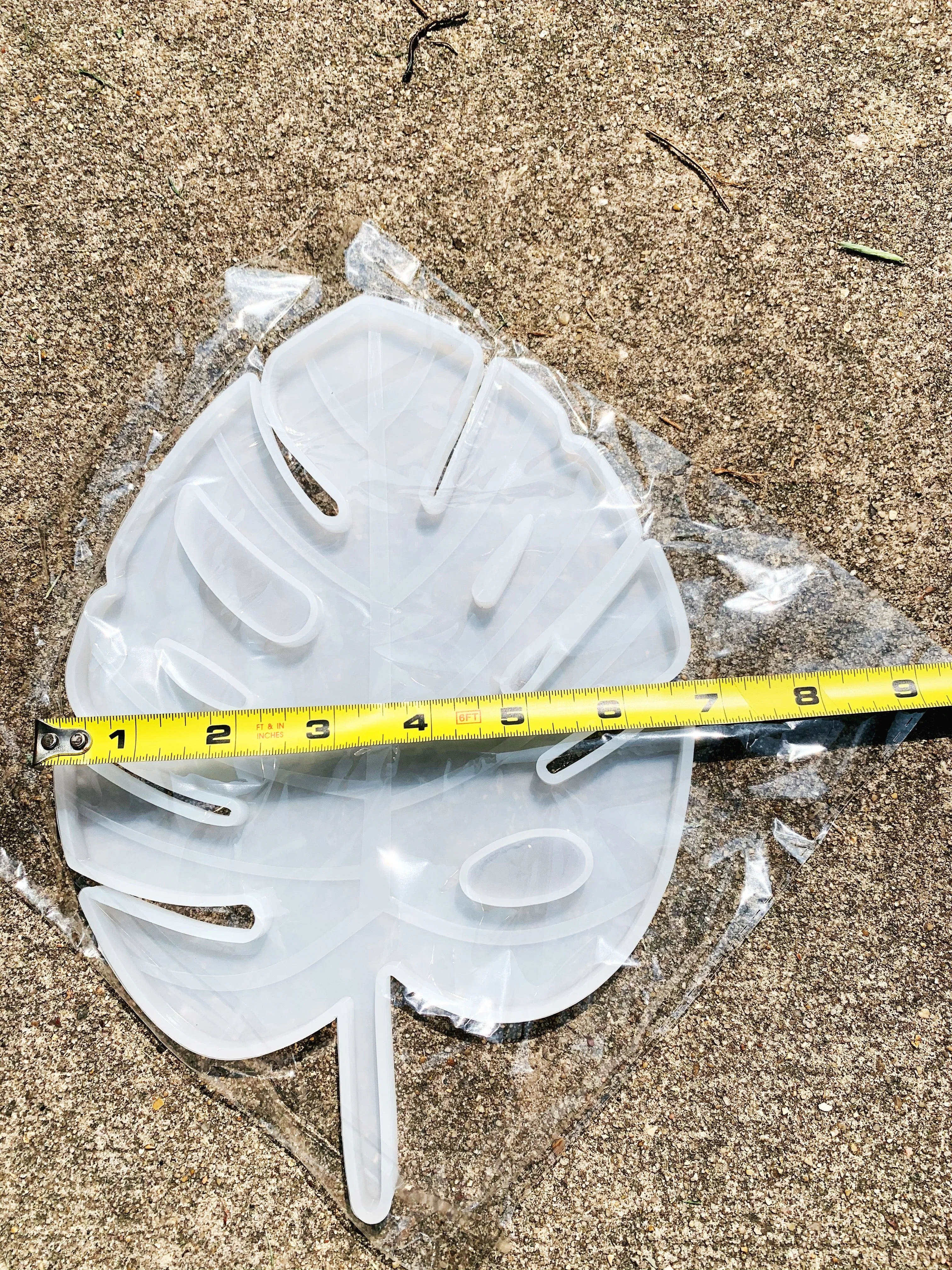 Large Monstera Resin Mold, Unique Mold