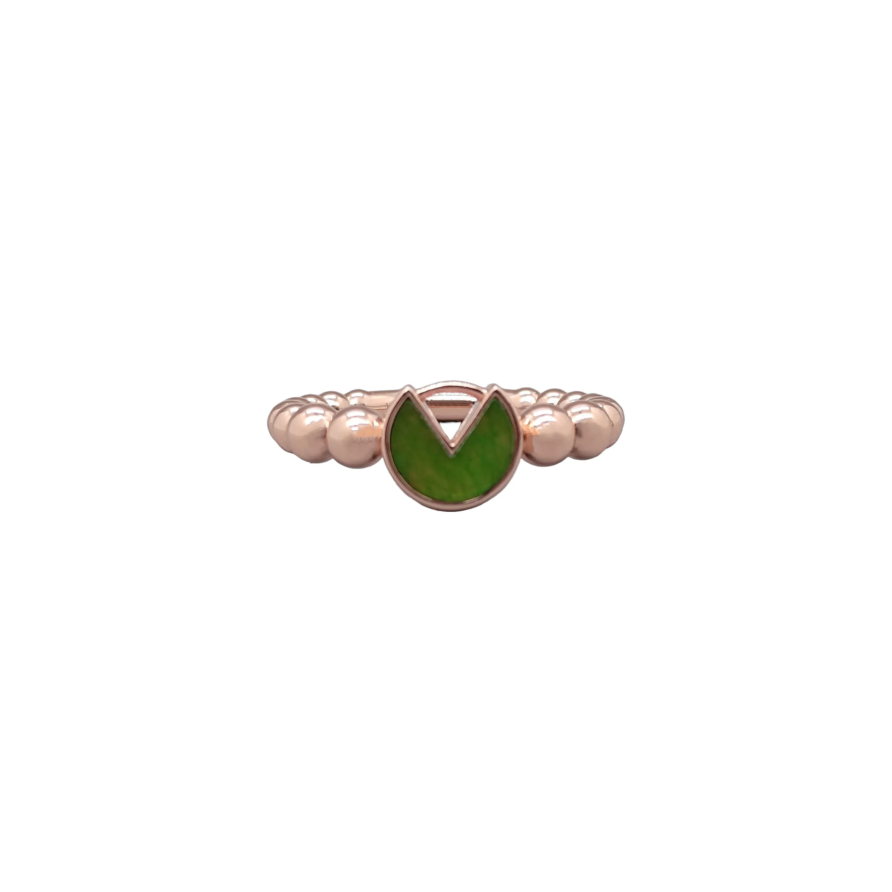 Lotus leaf Jade Ring