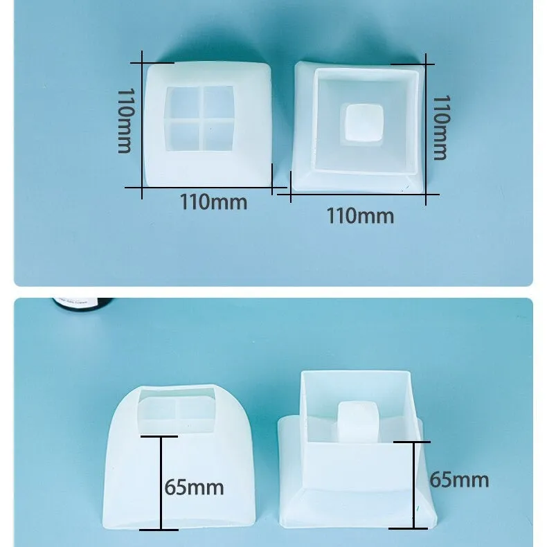 Luxury Trinket Box Silicone Resin Mold