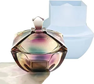 Luxury Trinket Box Silicone Resin Mold