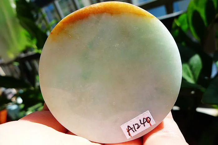 Natural Jade Rough Jadeite Raw (120g,5.5X1.55cm)