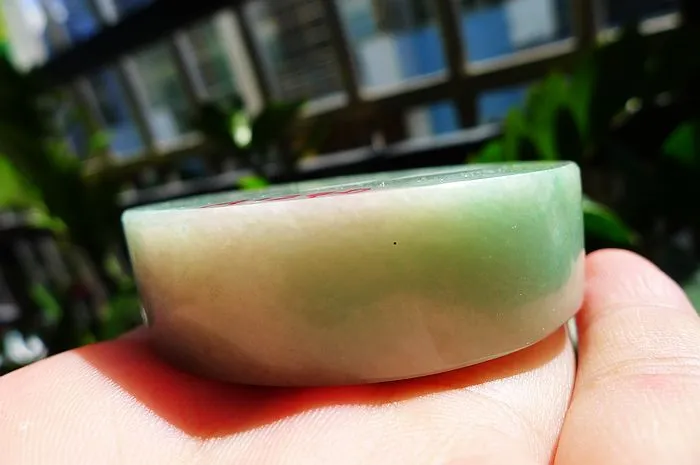 Natural Jade Rough Jadeite Raw (120g,5.5X1.55cm)