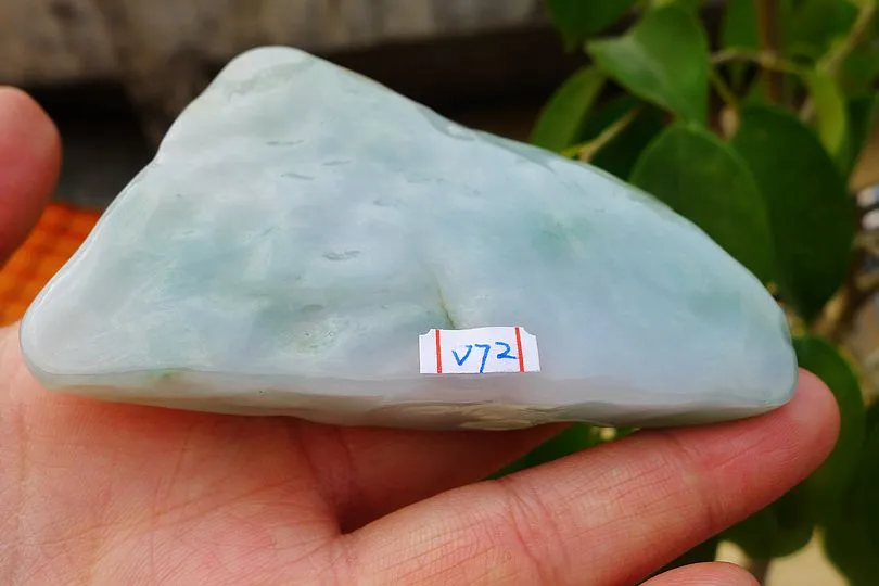 Natural Jade Rough Jadeite Raw (136g,8.2X5.4X2cm)