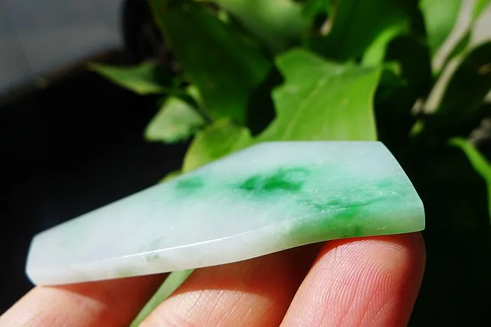 Natural Jade Rough Jadeite Raw (25g,7.2X3.1X0.55cm)