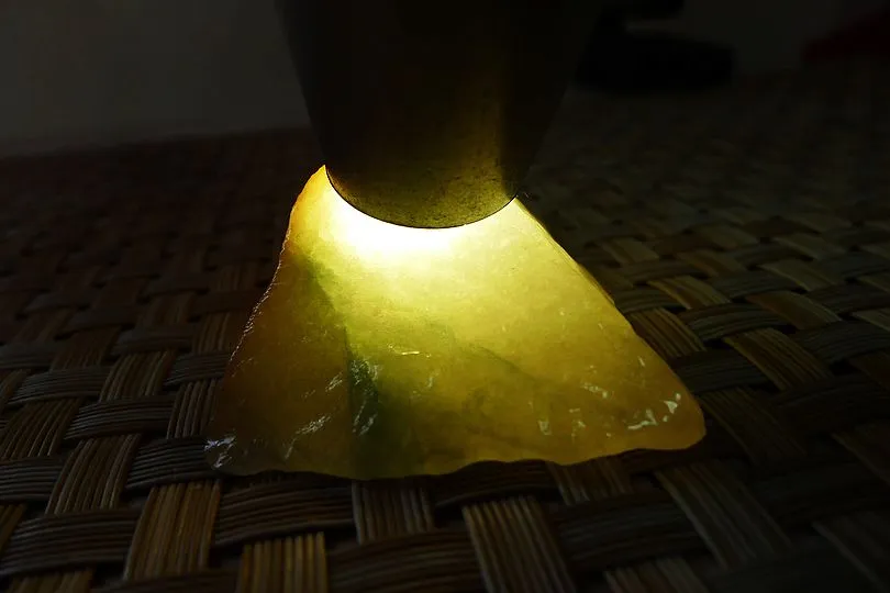Natural Jade Rough Jadeite Raw (34g,5.5X3.X1.8cm)