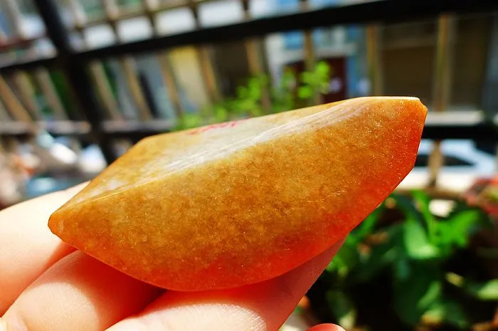 Natural Jade Rough Jadeite Raw (50g,6.3X4X1.3cm)