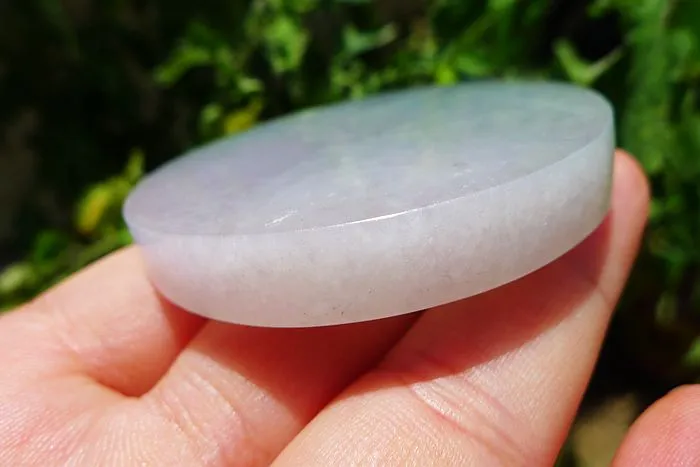 Natural Jade Rough Jadeite Raw (66g,5.5X5.5X0.8cm)