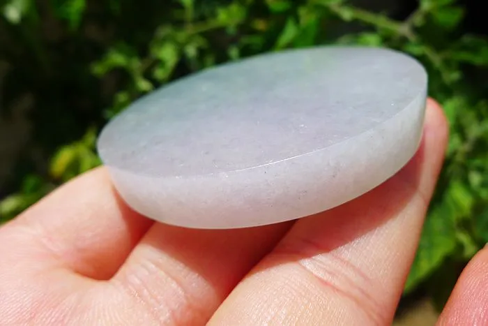 Natural Jade Rough Jadeite Raw (66g,5.5X5.5X0.8cm)