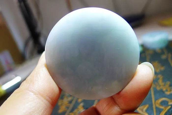 Natural Jade Rough Jadeite Raw (68g,4X4X0.6cm)