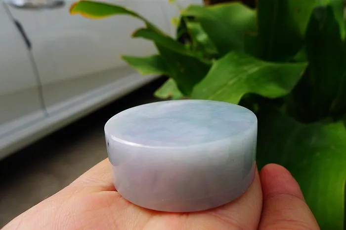 Natural Jade Rough Jadeite Raw (68g,4X4X0.6cm)
