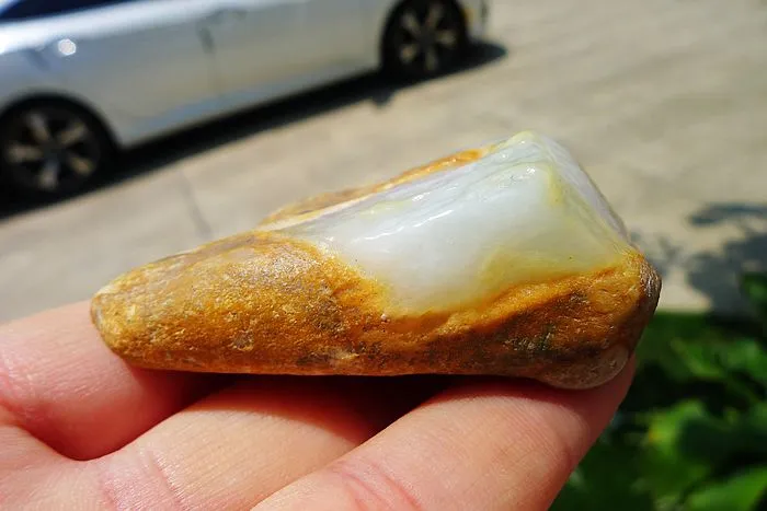 Natural Jade Rough Jadeite Raw (70g,5.8X3.1X2.1cm)