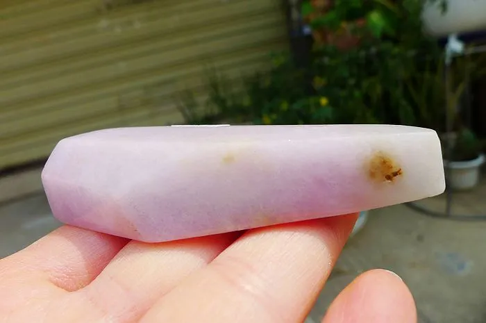 Natural Jade Rough Jadeite Raw (74g,7.4X3X1.6cm)