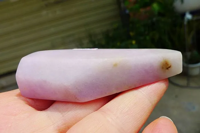 Natural Jade Rough Jadeite Raw (74g,7.4X3X1.6cm)