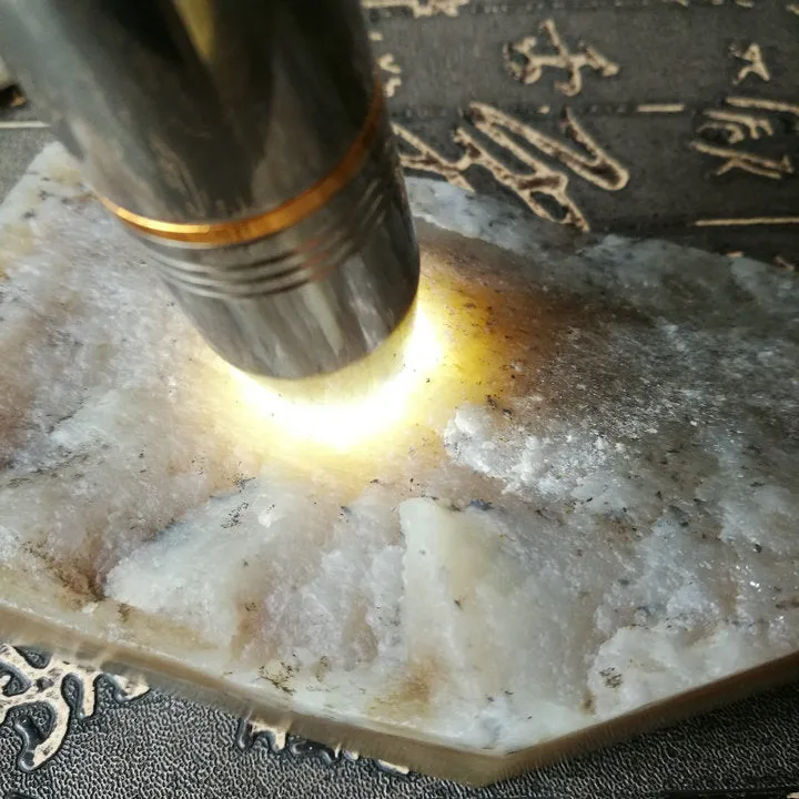 Natural Siberian Jade Rough Nephrite Raw (403g, 14.5X7.5X2.5cm)
