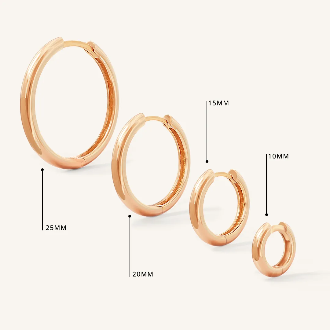 Opulent Sodalite Plain Hoops - Stone of Intuition