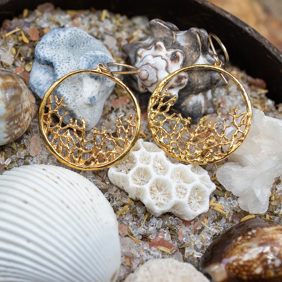 Small Fan Coral Hoop