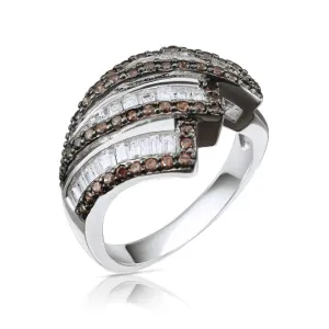 Sterling Silver Unique Cocktail Ring