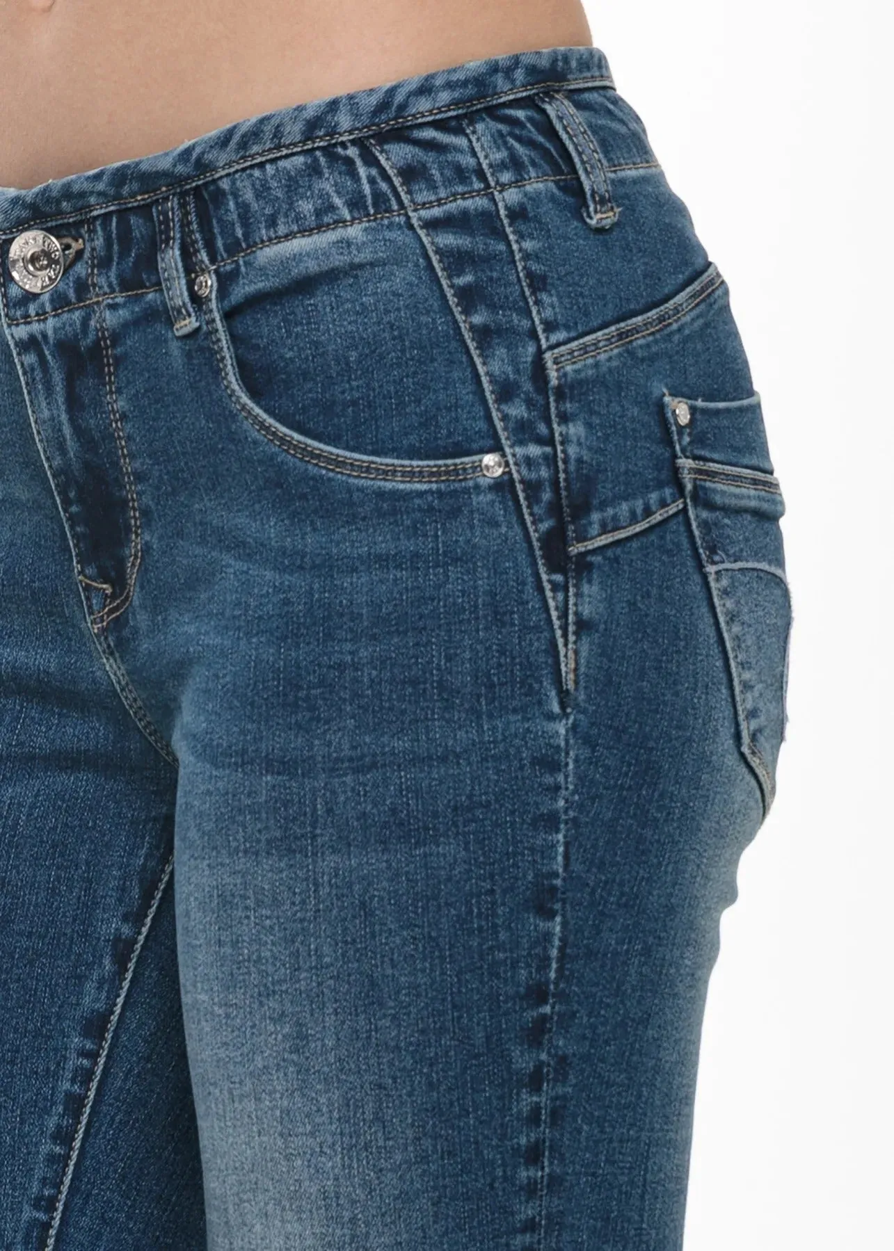 Take Two Pantalone Jeans Da Donna