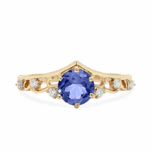 Tanzanite Diadem Ring