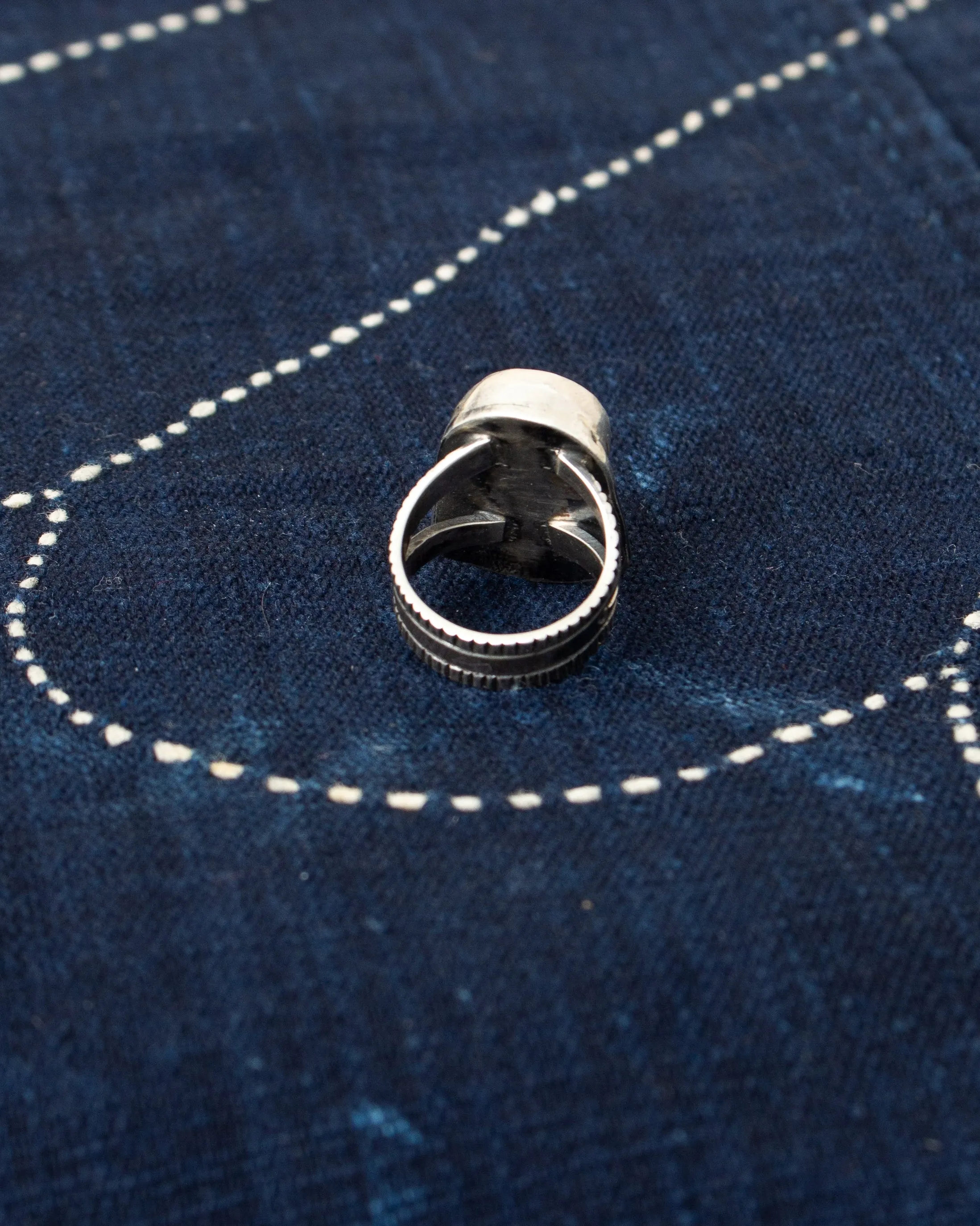 Tenable Crafts Womens Lapis Lazuli Silver Ring #9