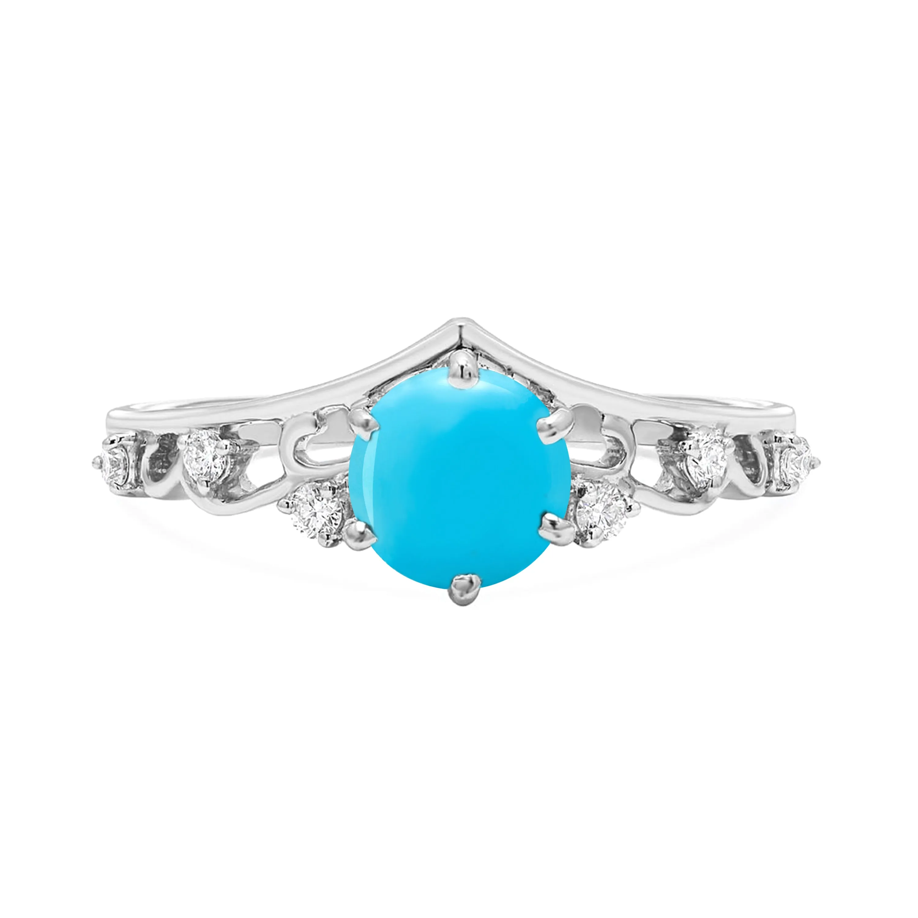 Turquoise Diadem Ring